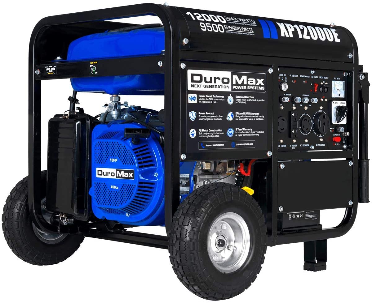 DuroMax XP12000E Portable Generator