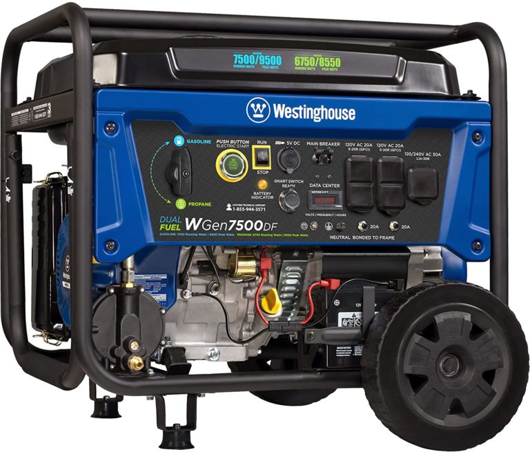 Westinghouse Outdoor Power Equipment WGen7500DF Portable Generator Review
