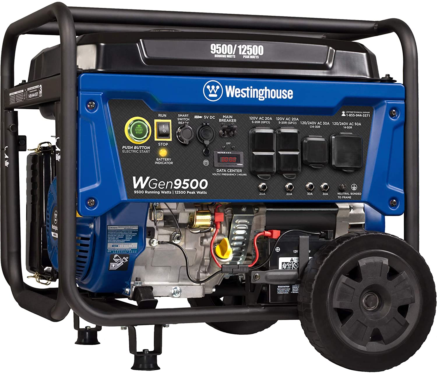Westinghouse Outdoor Power Equipment WGen9500 Portable Generator