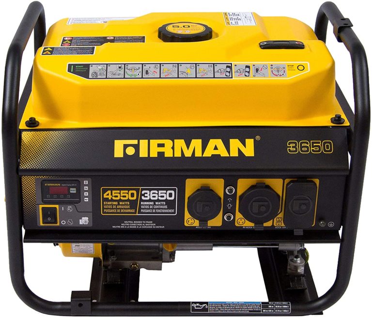 FIRMAN 4550/3650W Recoil Start Generator Review