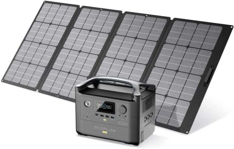 EF ECOFLOW Portable Power Station DELTA River Pro &160W EcoFlow Solar Generator Review
